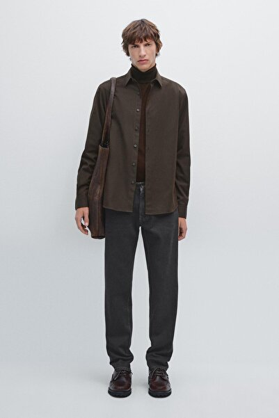 Massimo Dutti Regular fit fitilli gömlek