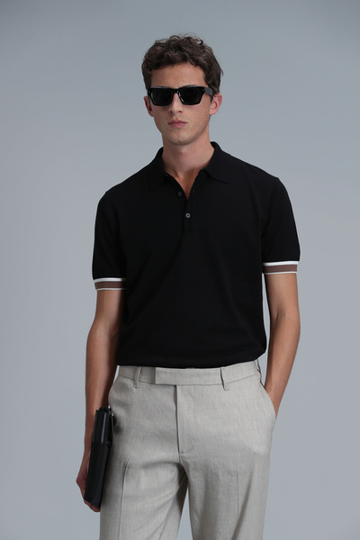 Lufian Mark Erkek Kazak Siyah