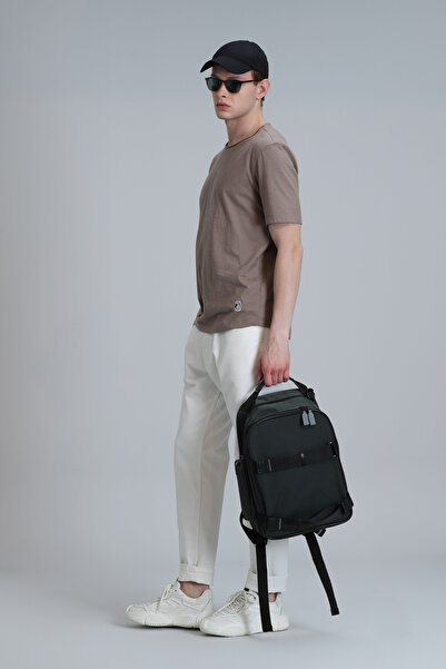 Lufian Junya Мъжки базови тениски от камилска вълна