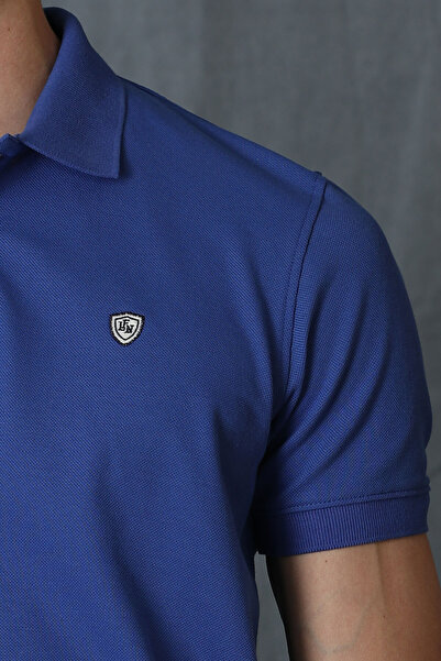 Lufian Laon Smart Erkek Polo Tişört Saks