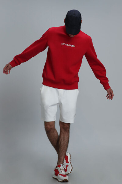 Lufian Star Men's Sweatshirt Red