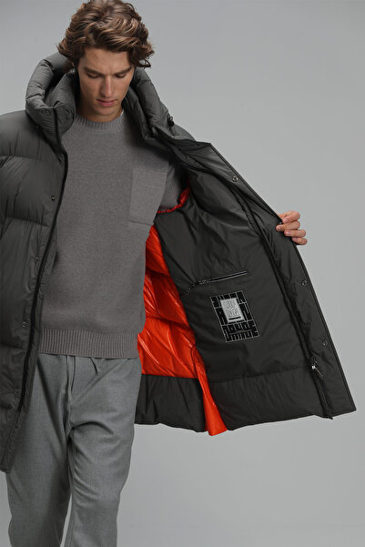 Lufian Victor Goose Feather Men's Coat Khaki