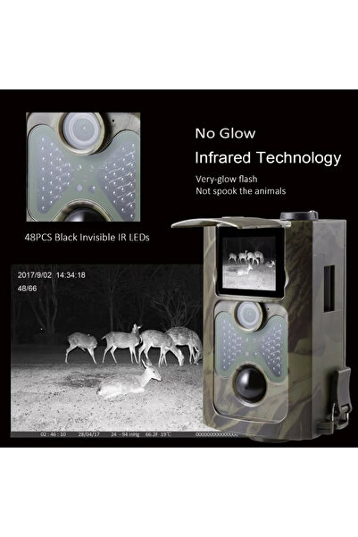 UnderShop Hunting Camera 12MP, Night Vision, PIR Sensor, Remote