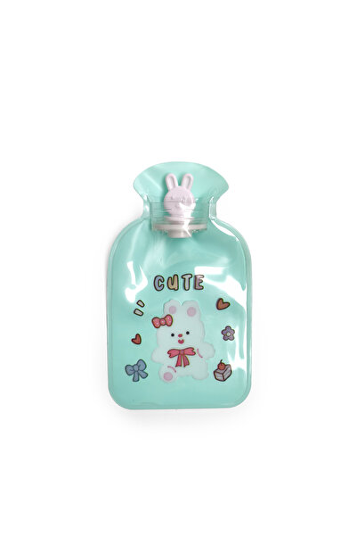 Ecrou Sevimli Tavşan Mini Sıcak Su Torbası, Termofor 300 Ml