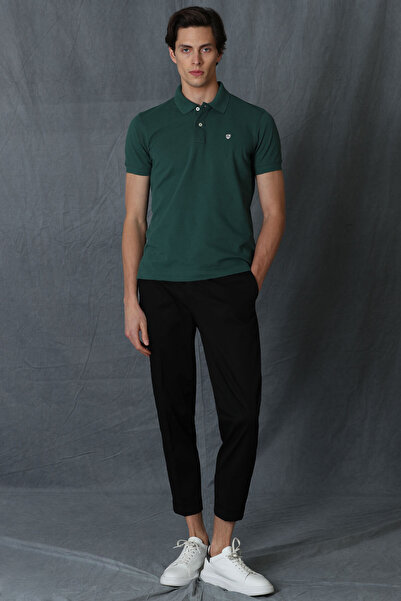 Lufian Laon Smart Men's Polo T-Shirt Duck Green