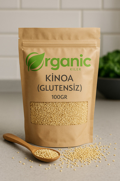 Organic Kiler 100gr Kinoa Tohumu – Glutensiz , Protein Kaynağı , Katkısız & Doğal