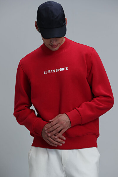 Lufian Star Men's Sweatshirt Red