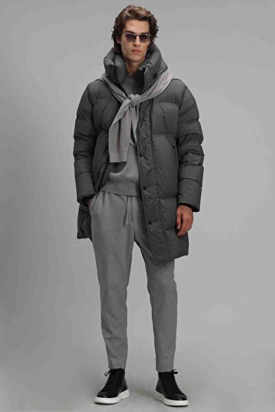 Lufian Victor Goose Feather Men's Coat Khaki