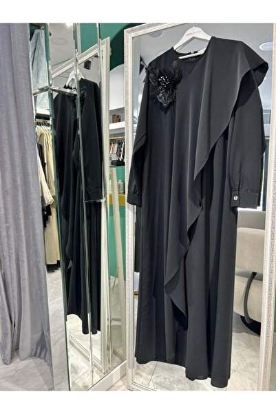 MERAM BUTİK MISSEMRAMISS ALLER ELBİSE - SİYAH - 40