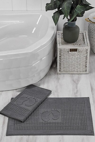 Rebeka Water Absorbent, 2 Pieces of 260g Foot Towels - Floor Mat, .