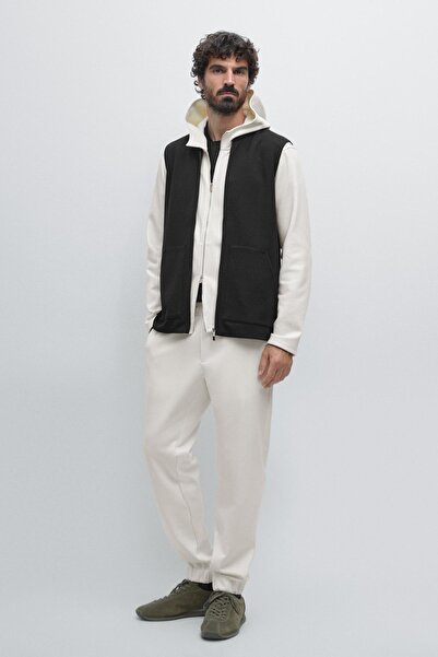 Massimo Dutti Pamuklu jogger süveter