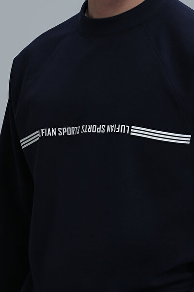 Lufian Range Erkek Sweatshirt Lacivert