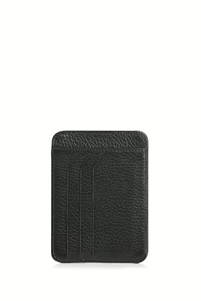 Lufian Taylor Men's Leather Card Holder Black