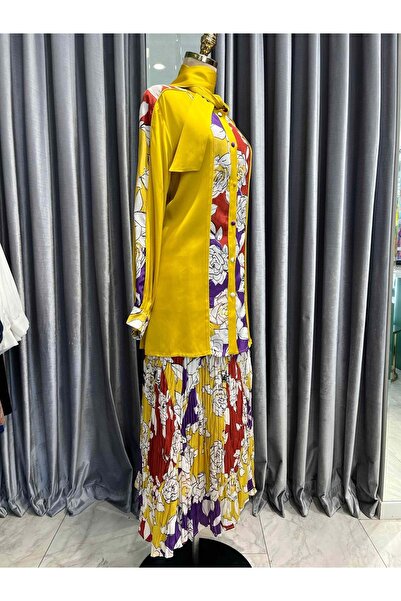 MERAM BUTİK Lisa Flower Patterned Tunic - Patterned - 2