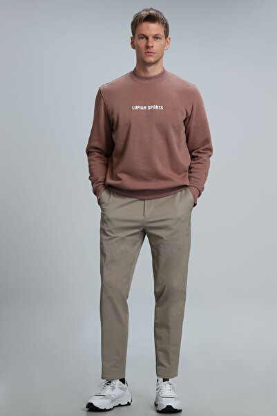 Lufian Star Men's Sweatshirt Copper