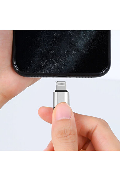 Nettech Nt-ot09 Type-c To Lighting Dönüştürücü - Siyah