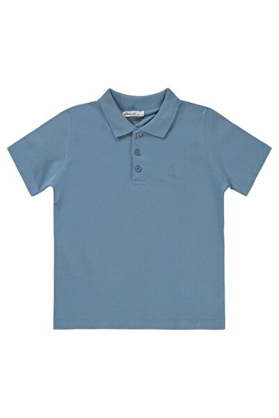 Civil Boys Yelken Nakışlı Lakos 6-9 Yaş Tişört - Mavi 8-9 Yaş