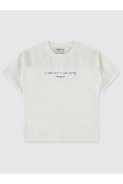 Pierre Cardin Savršena majica za decu od 6-9 godina - Ecru9-10 godina