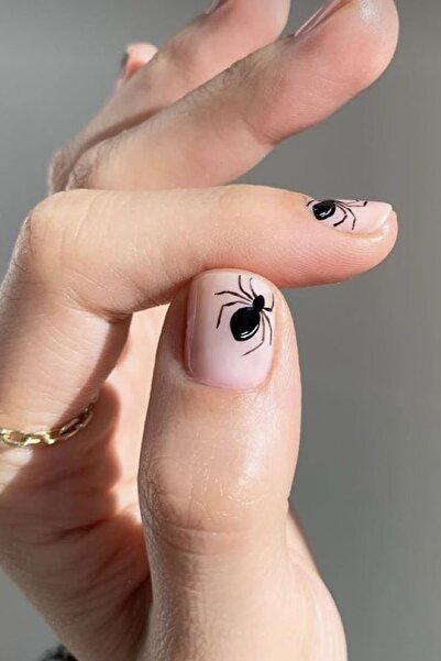 Flash Tattoos® Halloween Cadılar Bayramı Dokulu Tırnak Sticker Nail Art Süsü