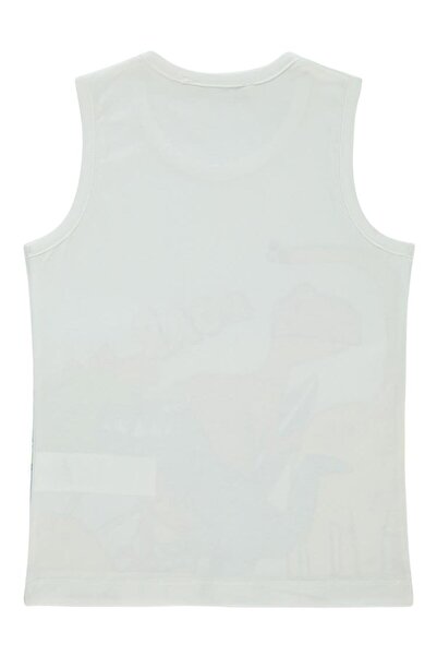 Civil Boys Tricou cu imprimeu Roar pentru copii 2-5 ani - Alb 5-6 ani