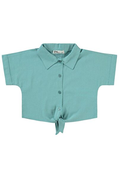 Civil Girls Tie-Front Suit for Ages 2-5 - Green2-3 Years