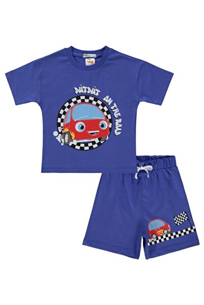 Civil Boys Dütdüt on the Printed 2-5 Years Old Set - Blue5-6 Years Old