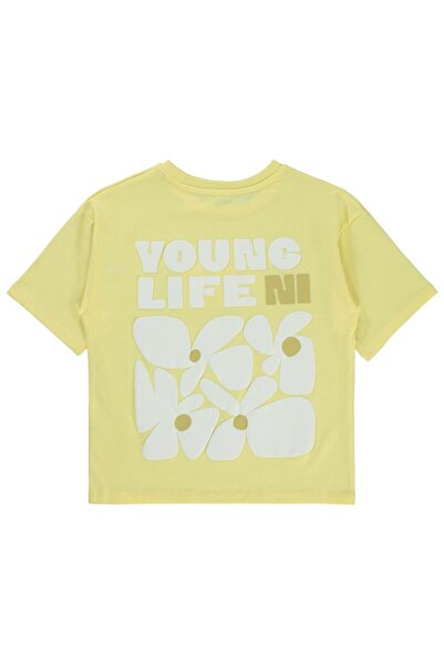 Civil Girls Girl's T-Shirt 10-13 Years Light Yellow