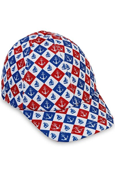 Civil Boys Sailor 2-5 Years Old Boy's Cap Hat - Red