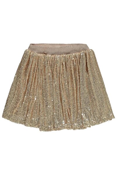 Civil Girls Sequin Skirt for Ages 6-9 - Beige 7-8 Years