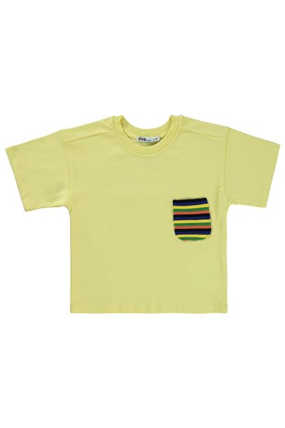 Civil Boys Μπλουζάκι για αγόρι 2-5 ετών Ανοιχτό κίτρινο