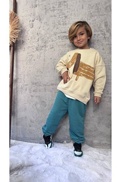 Daisy Dolly Boy's Animal Printed Cotton Suit Without Padding