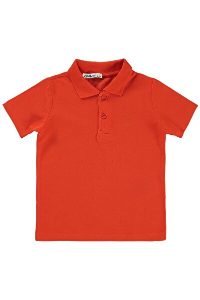 Civil Boys Μπλουζάκι με κέντημα ιστιοπλοΐας Lakos 2-5 ετών - Κόκκινο 2-3 ετών