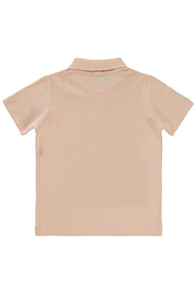 Civil Boys Sailboat Embroidered Lakos T-Shirt for Ages 2-5 - Powder Color for Ages 4-5