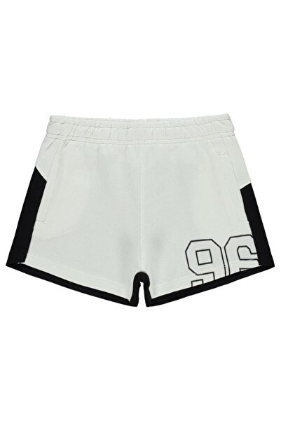 Civil Girls 96 Printed 6-9 Years Old Shorts - Black 8-9 Years Old