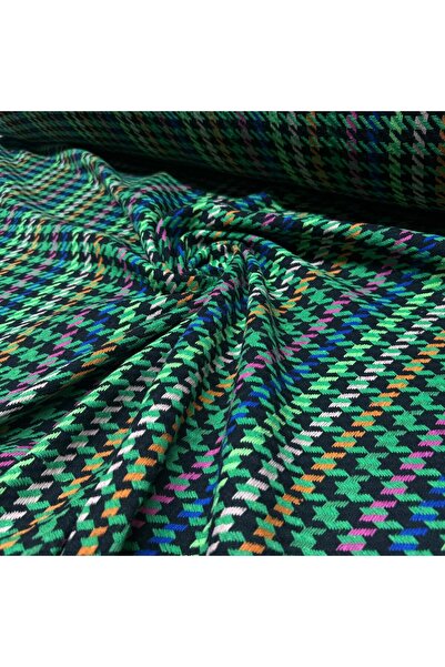 Yaren Ülker Tüvit Şanel Kumaş Çift En (En 150 cm) %100 Pamuk Dokuma Kazayağı ...