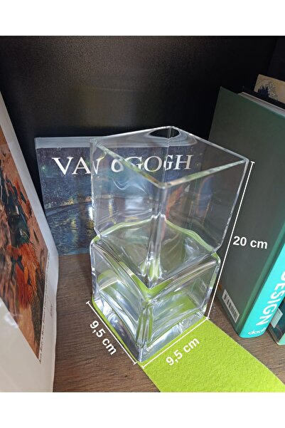 TİNK Dekoratif El İmalatı Kübik Vazo