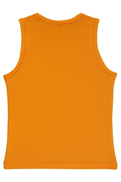 Civil Boys تي شيرت Surfer Dino مطبوع للأعمار من 2 إلى 5 سنوات - برتقالي للأعم...