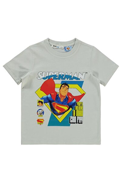 Superman Supermen može da leti Štampano majica za decu 2-5 godina - siva 4-5 ...