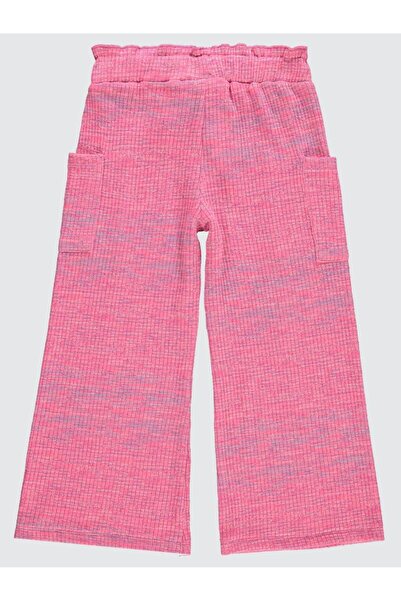 Civil Girls Renkli Melanjlı Kaşkorse 10-13 Yaş Pantolon - Pembe12-13 Yaş