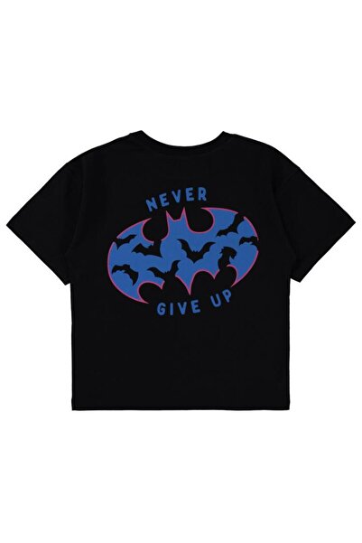 Batman Boy's T-Shirt 10-13 Years Black