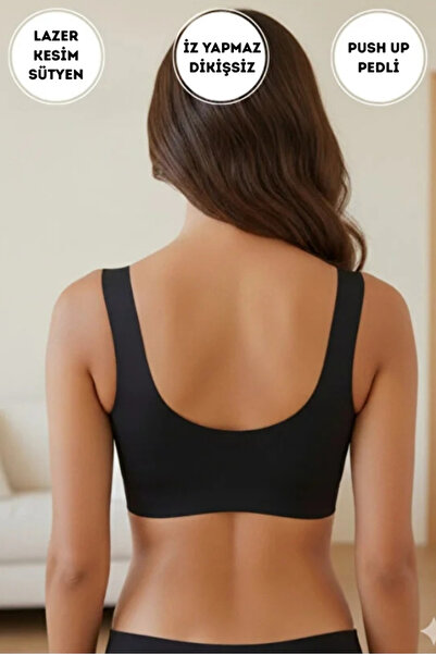 SWEETKORSE ⁠ Stitch-Free Laser Cut Shaping / Sculpting Bra – Padded, Breathable, Non-Marking Comfortable Bustier