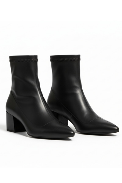 Brielfy Winter’s Approach Kadın Fermuarlı Flag Topuk Bot