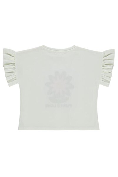 Civil Girls Girl's T-shirt 6-9 Years Ecru