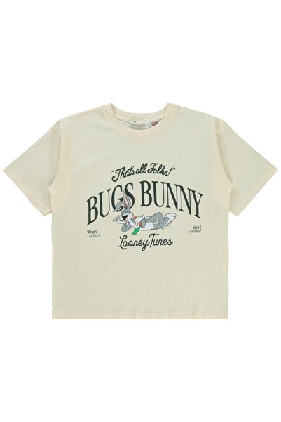 BUGS BUNNY Tricou pentru copii de 10-13 ani - Ivory11-12 ani