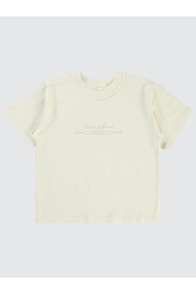 Civil Boys Boy's T-Shirt 6-9 Years Ivory