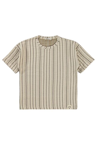 Civil Boys Tricou băiat 10-13 ani cafea