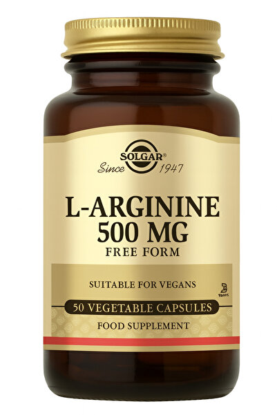 Solgar L-arginine 500 Mg 50 Tablet