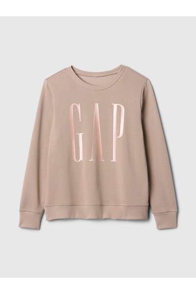 GAP KadınGap Logo Relaxed Fleece Sweatshirt
