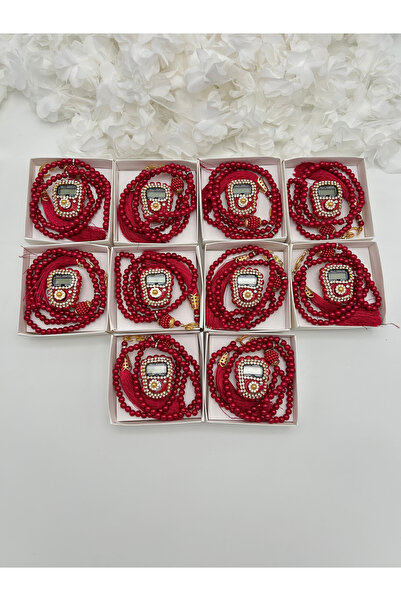 lenagiftworkshop 10 τεμάχια δώρου Mevlid-hac-umre, σετ χάντρες προσευχής και ...