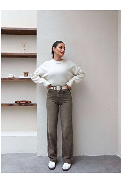 ESRAHELVACI Παντελόνι τζιν με ίσιο κόψιμο